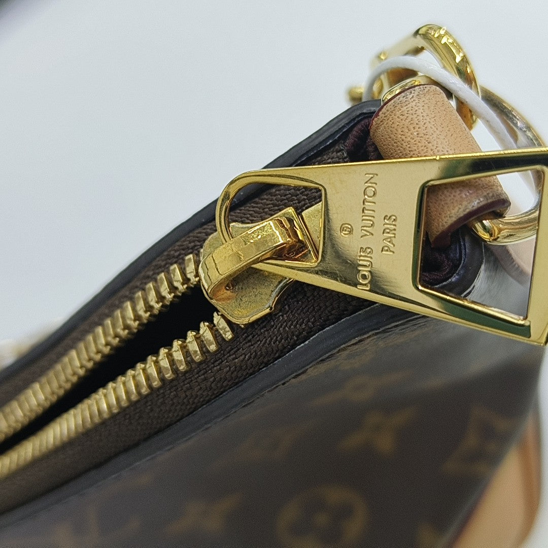 BOULOGNE Monogram Coated Canvas Brown