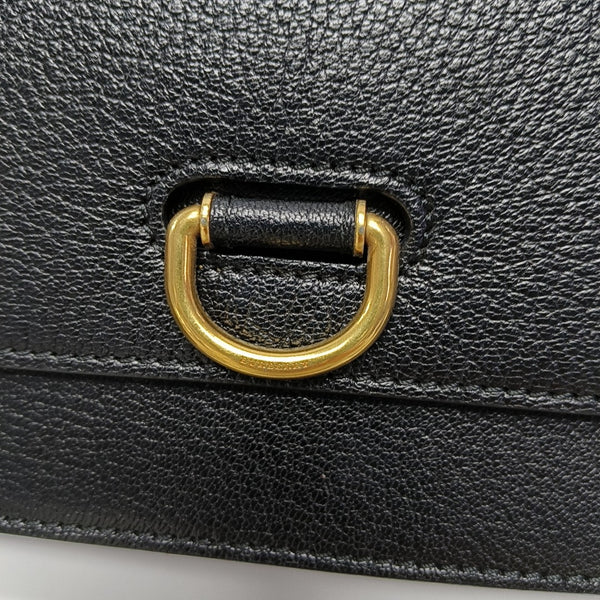 D-Ring Calfskin Black
