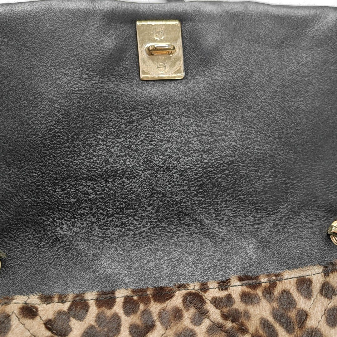 Horsehair Shoulder Bag Brown