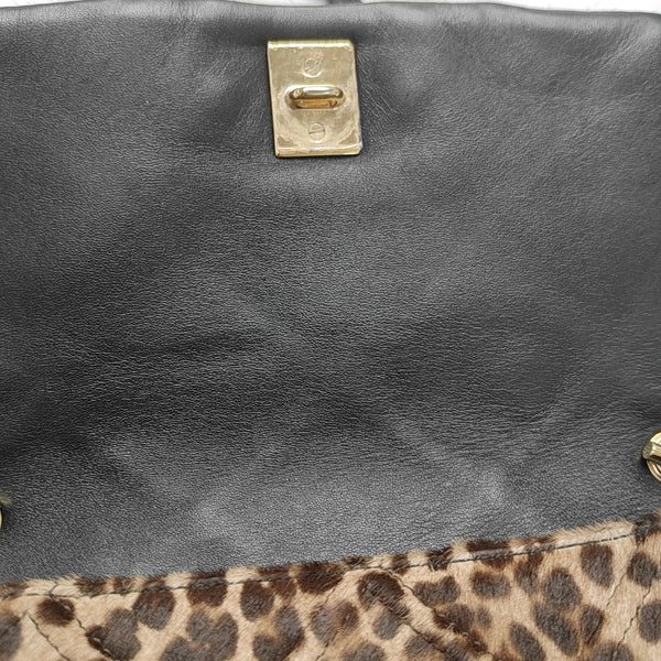 Horsehair Shoulder Bag Brown