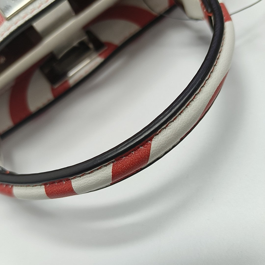 Peekaboo Lambskin Red