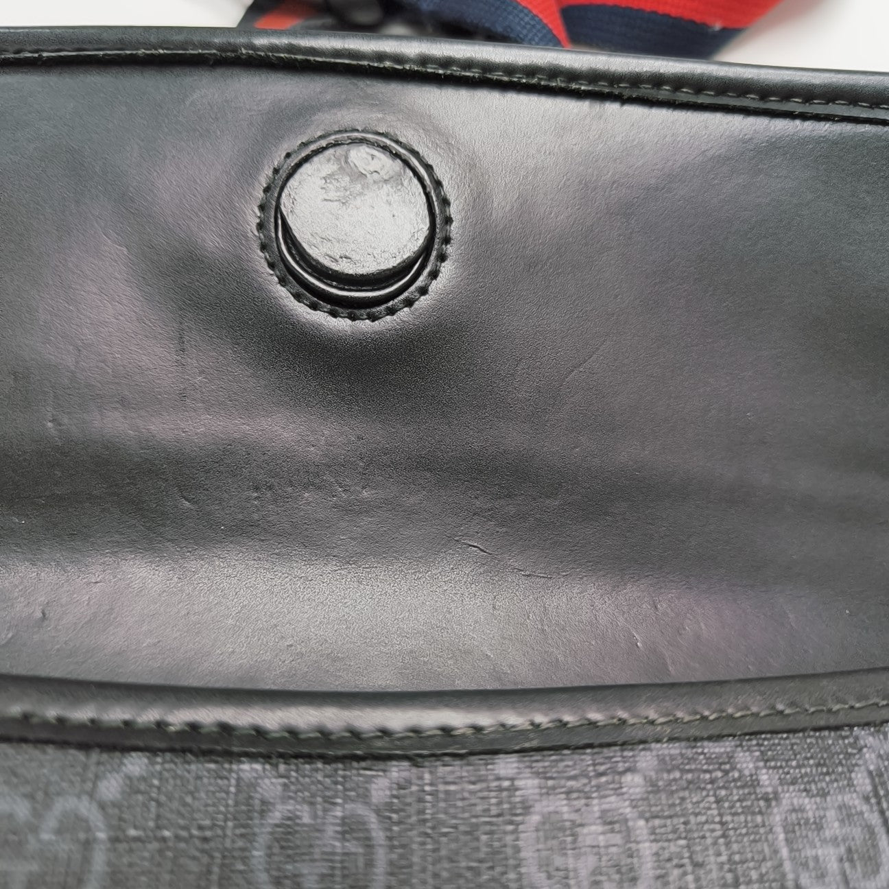Neo Vintage Monogram Coated Canvas Black