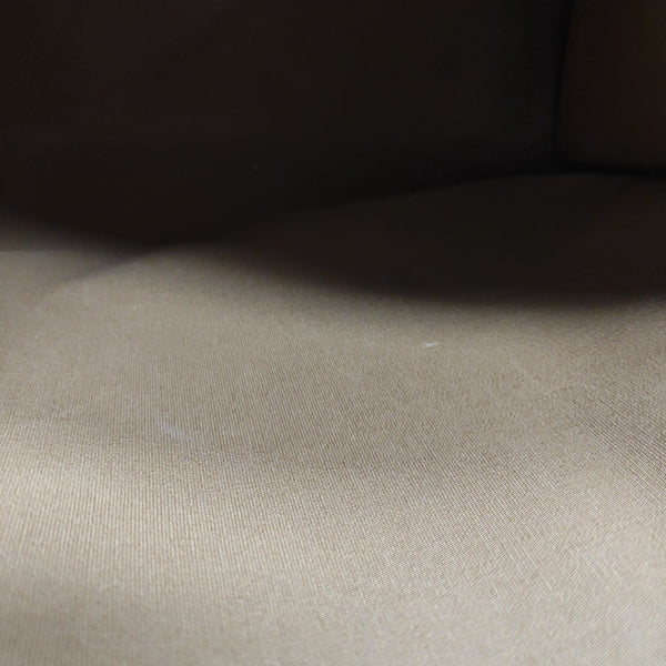 Coated Canvas Tote Bag Brown