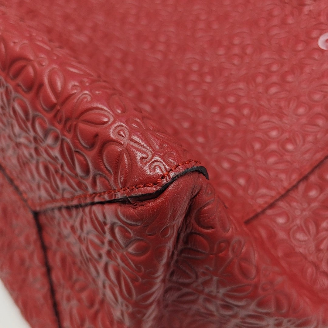Eastwest Monogram Calfskin Red