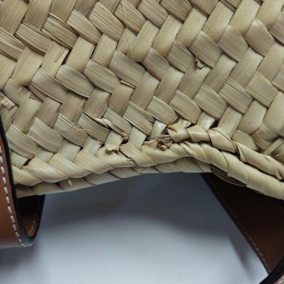 Basket Small Straw Beige
