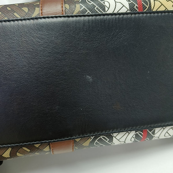 MONOGRAM Large Coated Canvas Brown