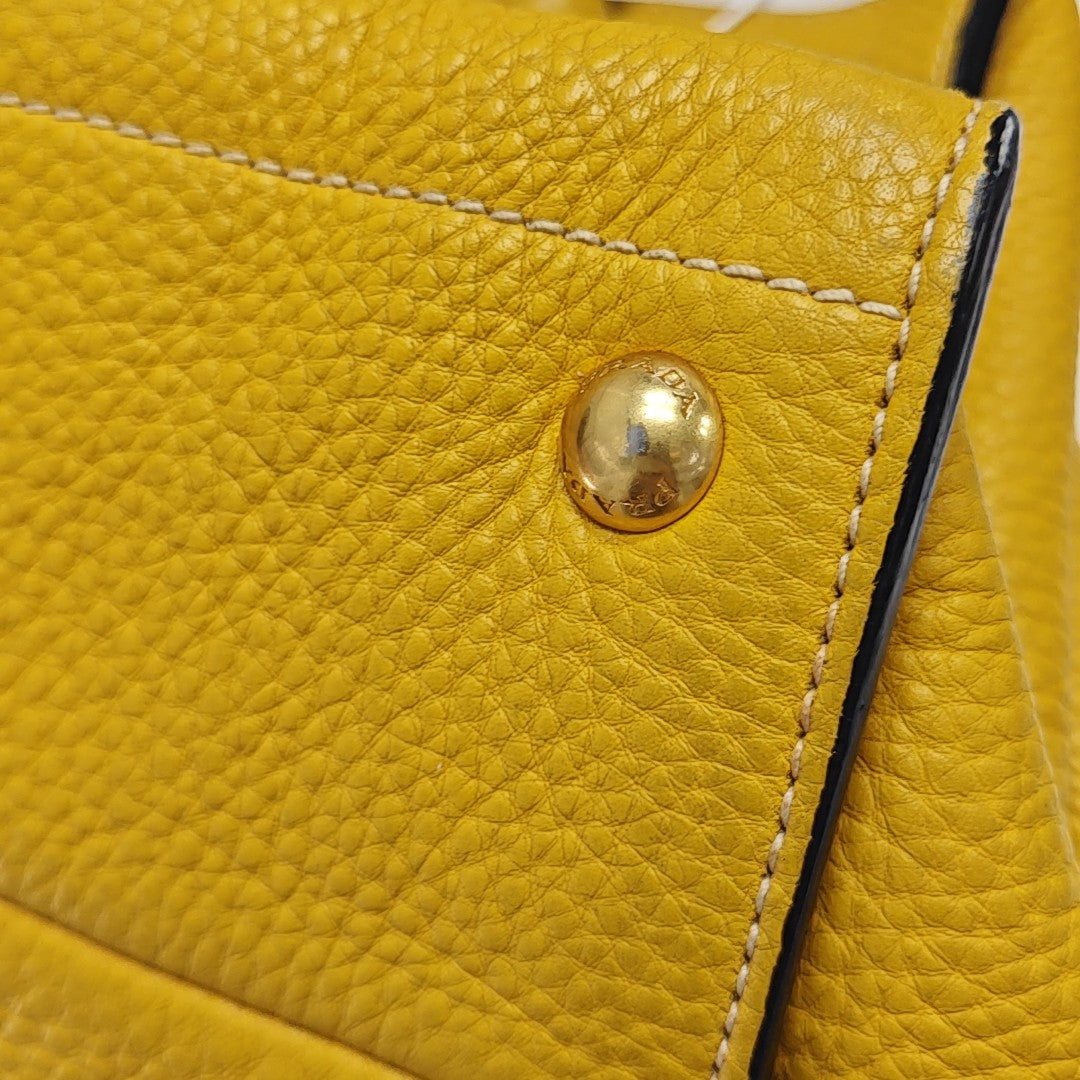 Double Calfskin Yellow