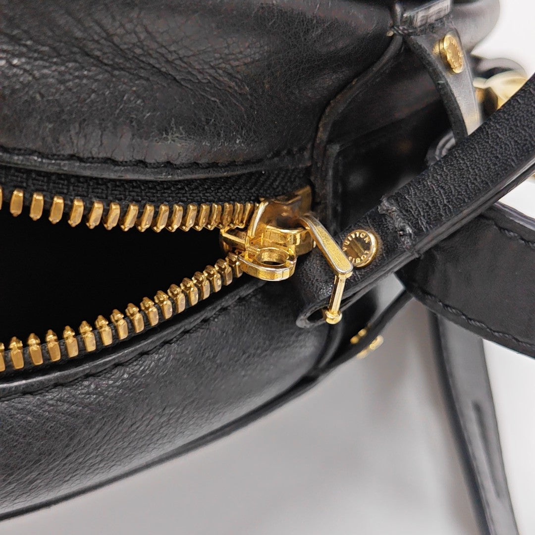 BOITE CHAPEAU MM Patent Leather Black