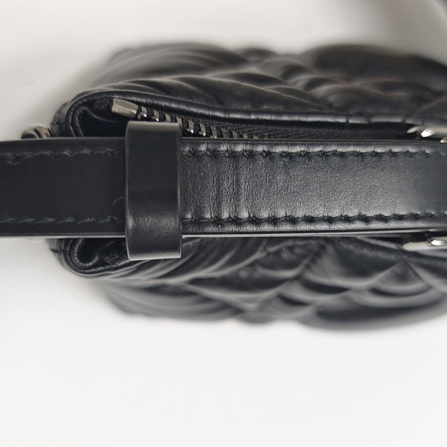 Diortravel Nomad Small Cannage Calfskin Black