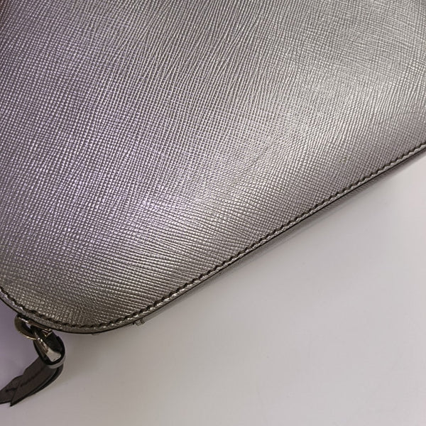 Odette Saffiano Calfskin Silver