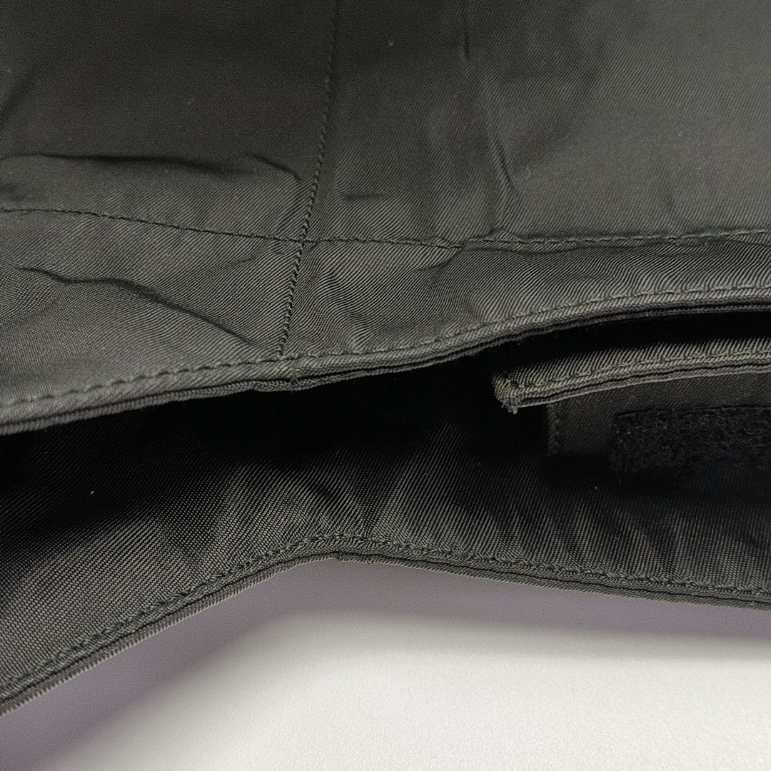 Nylon Shoulder Bag Black