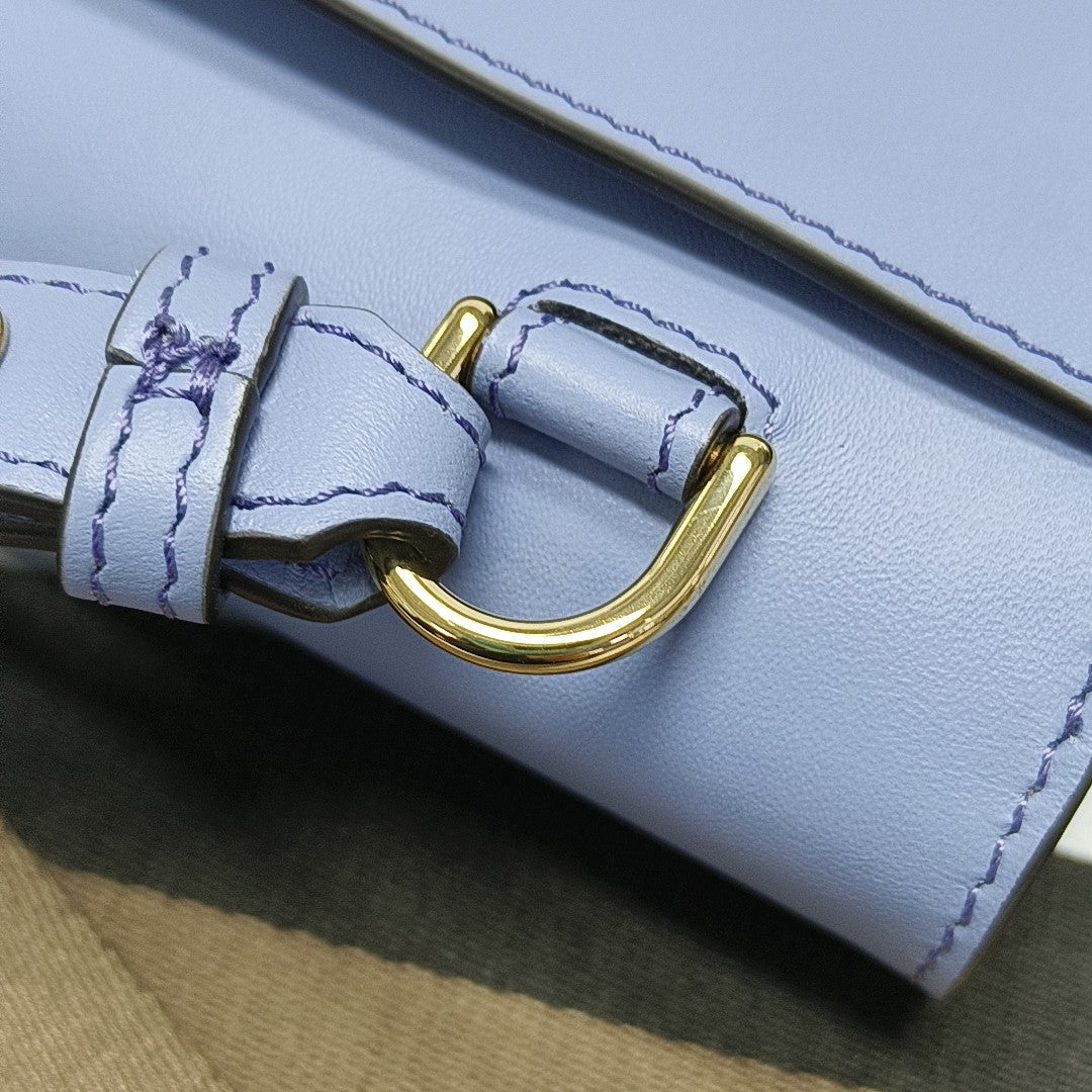 Double F Calfskin Blue
