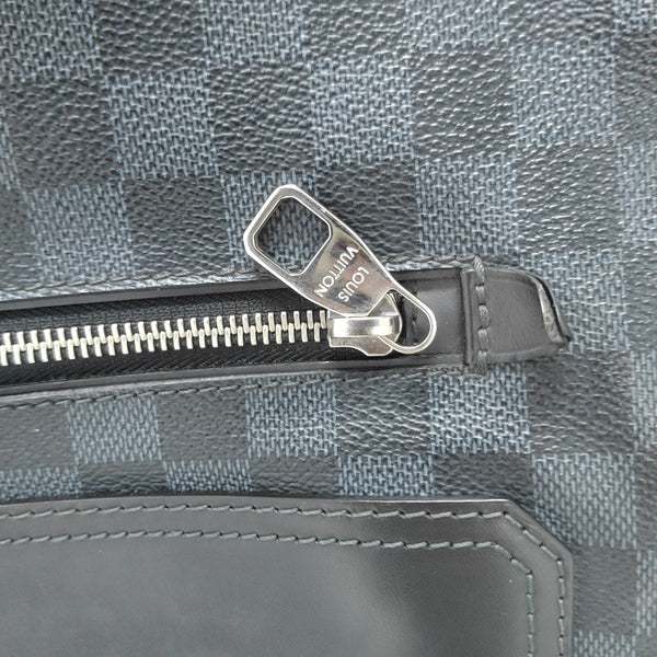 GREENWICH Damier Coated Canvas Blue