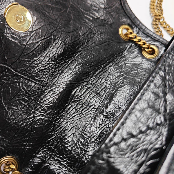 NIKI Mini Quilted Calfskin Black