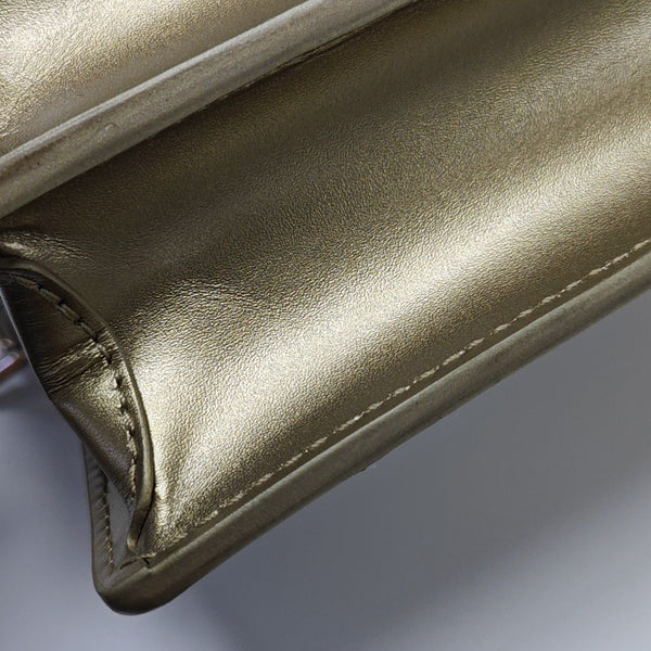 DAUPHINE Mini Monogram Calfskin Beige