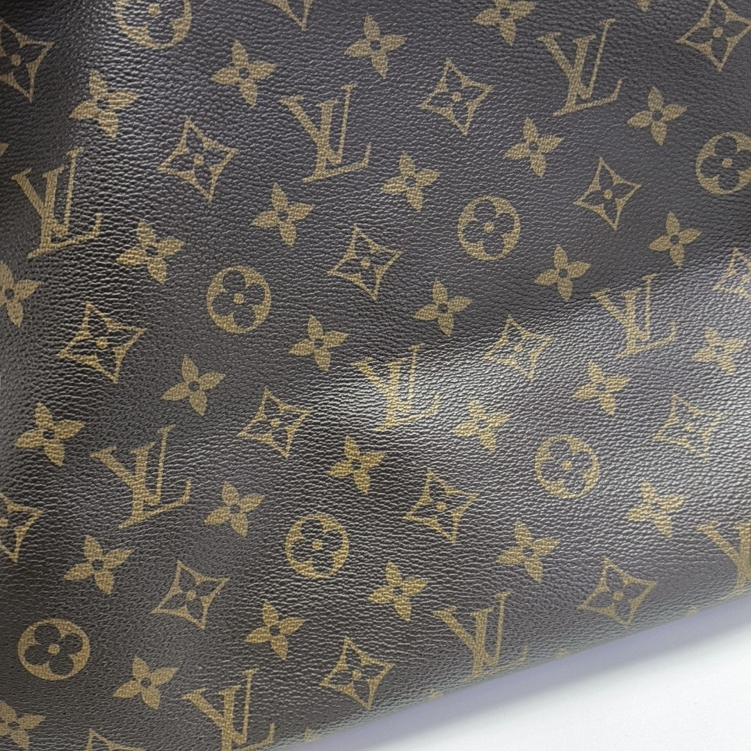ARTSY MM Monogram Coated Canvas Brown
