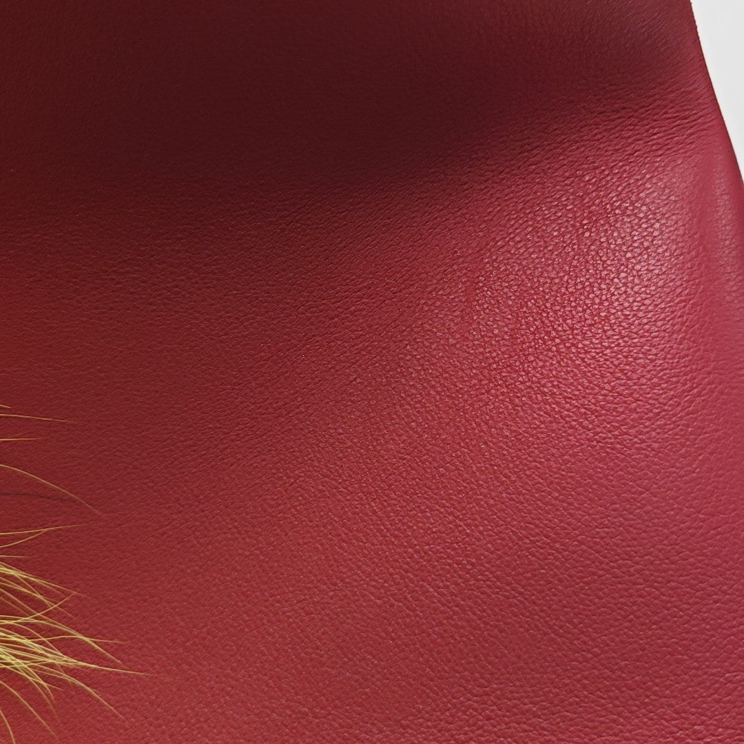 2 Jours Small Calfskin Red