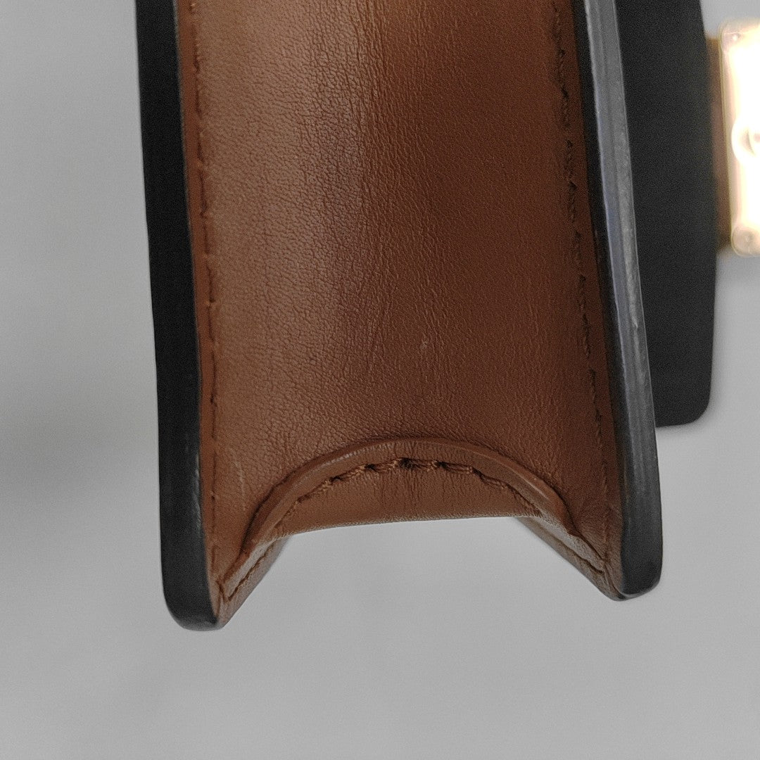 DAUPHINE BB Monogram Coated Canvas Brown