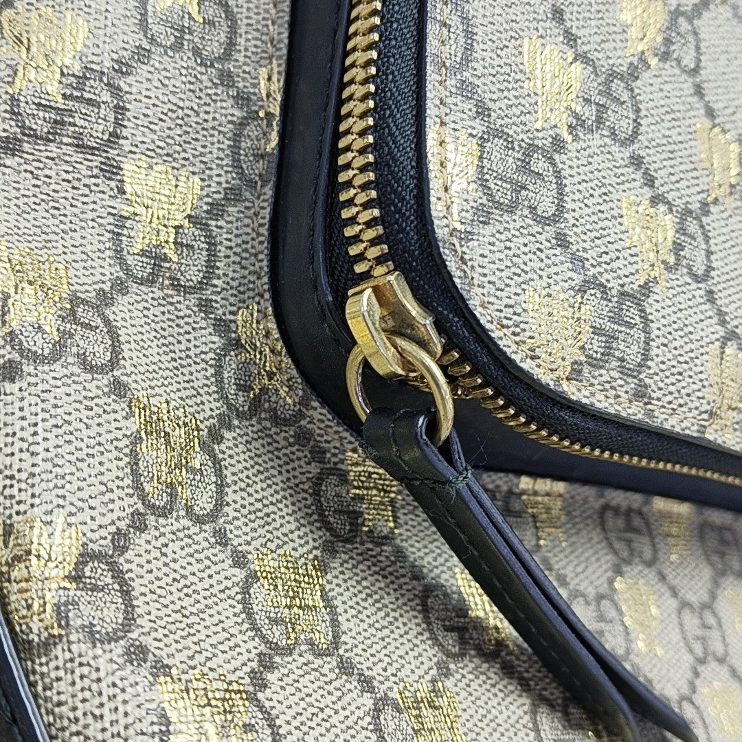 Eden Monogram Coated Canvas Beige