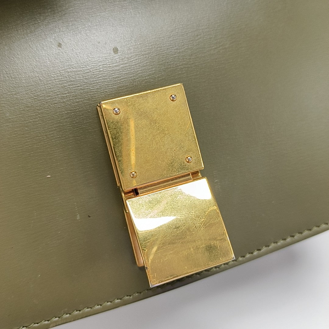 CLASSIC BOX Mini Calfskin Green