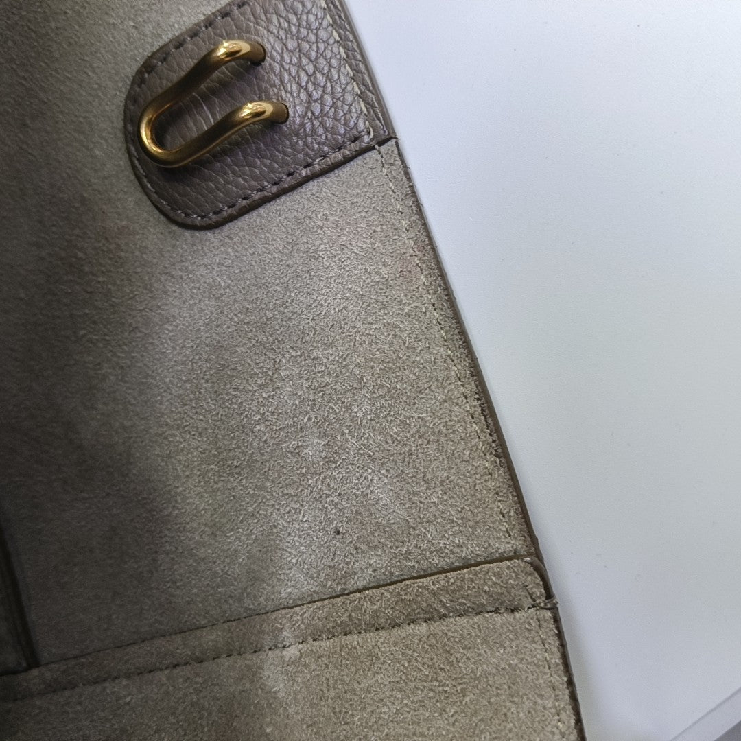 SANGLE Small Calfskin Gray