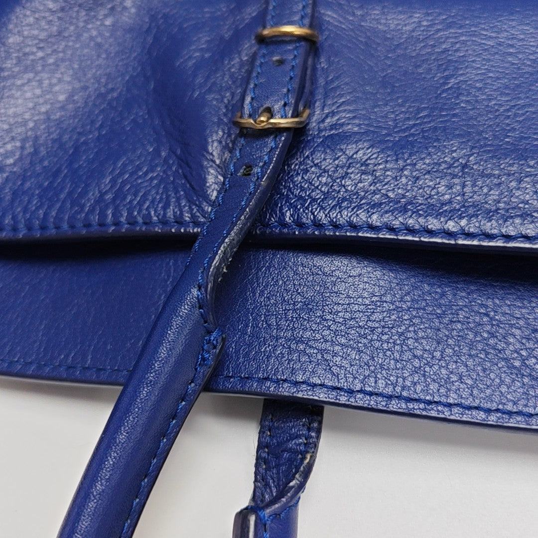 Papier Calfskin Blue