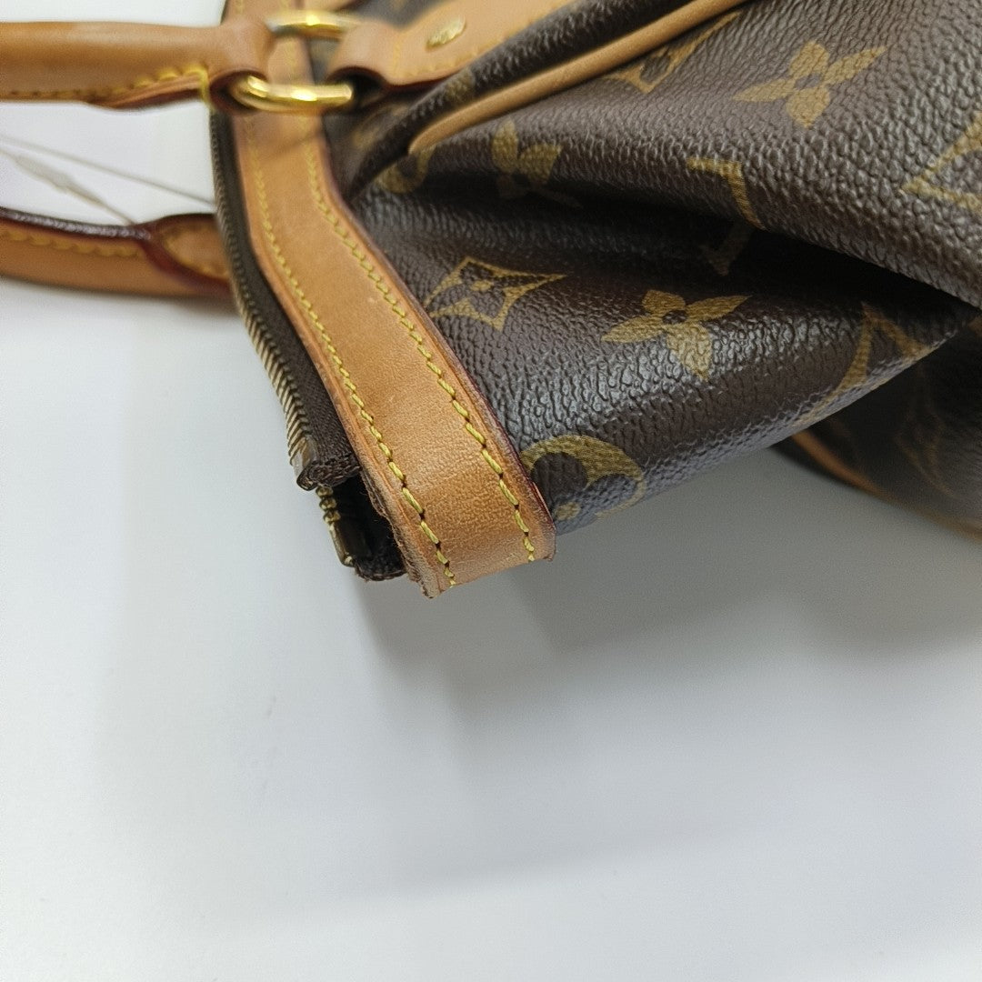 TIVOLI PM Monogram Coated Canvas Brown