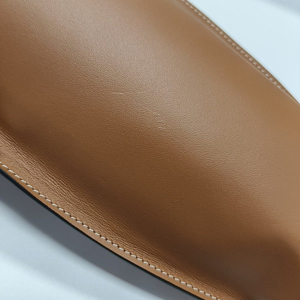 Calfskin Crossbody Bag Brown