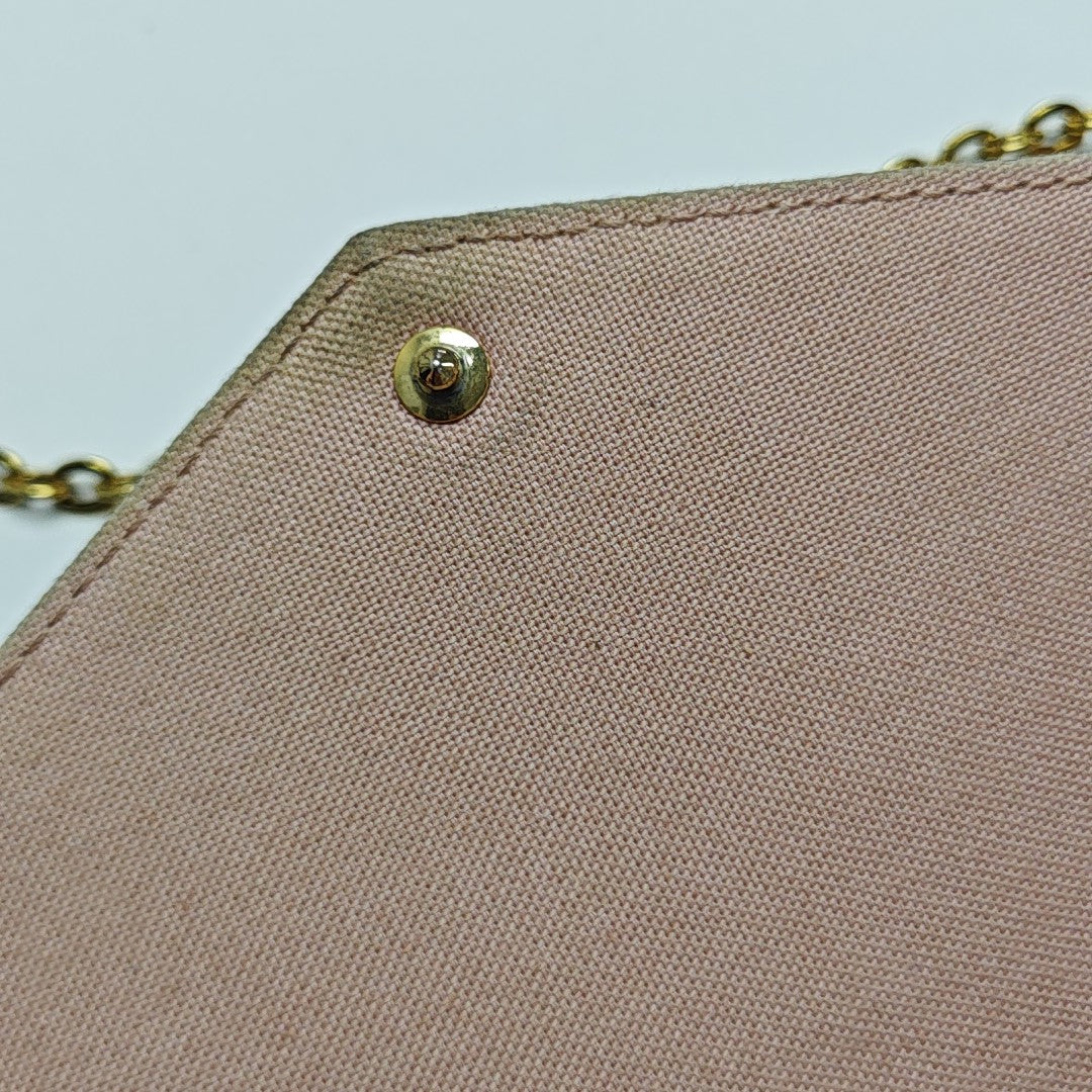 FÉLICIE Monogram Calfskin Pink
