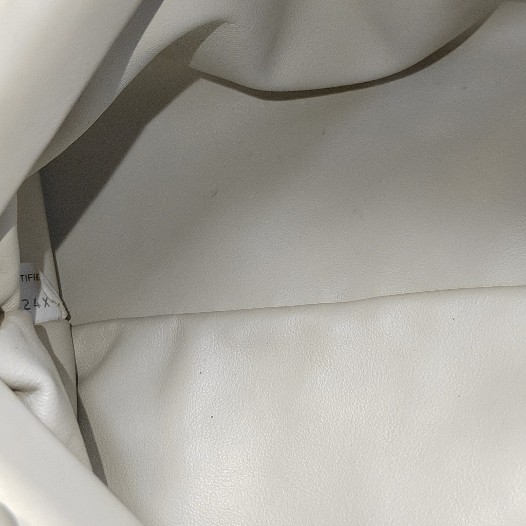 The Pouch Mini Calfskin White