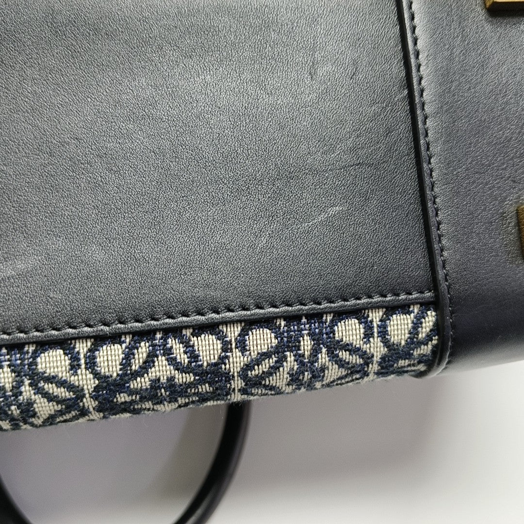 Amazona 28 Monogram Canvas Blue