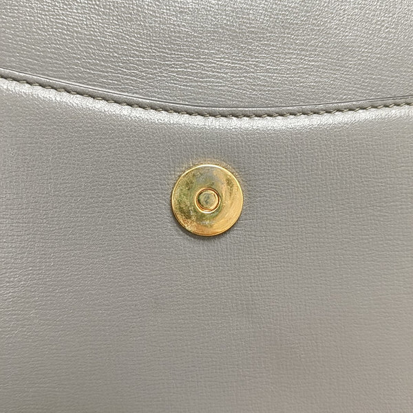 GG Ring Small Calfskin Gray