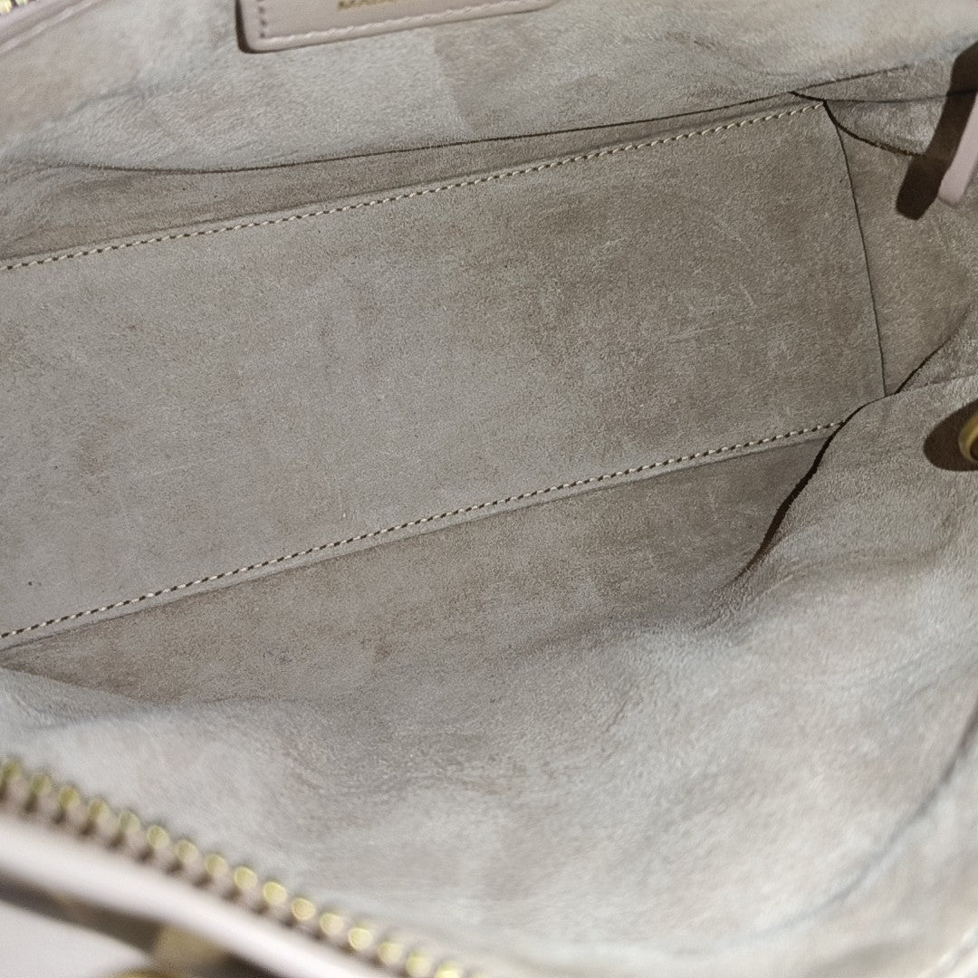 Lady Dior Medium Cannage Lambskin Beige