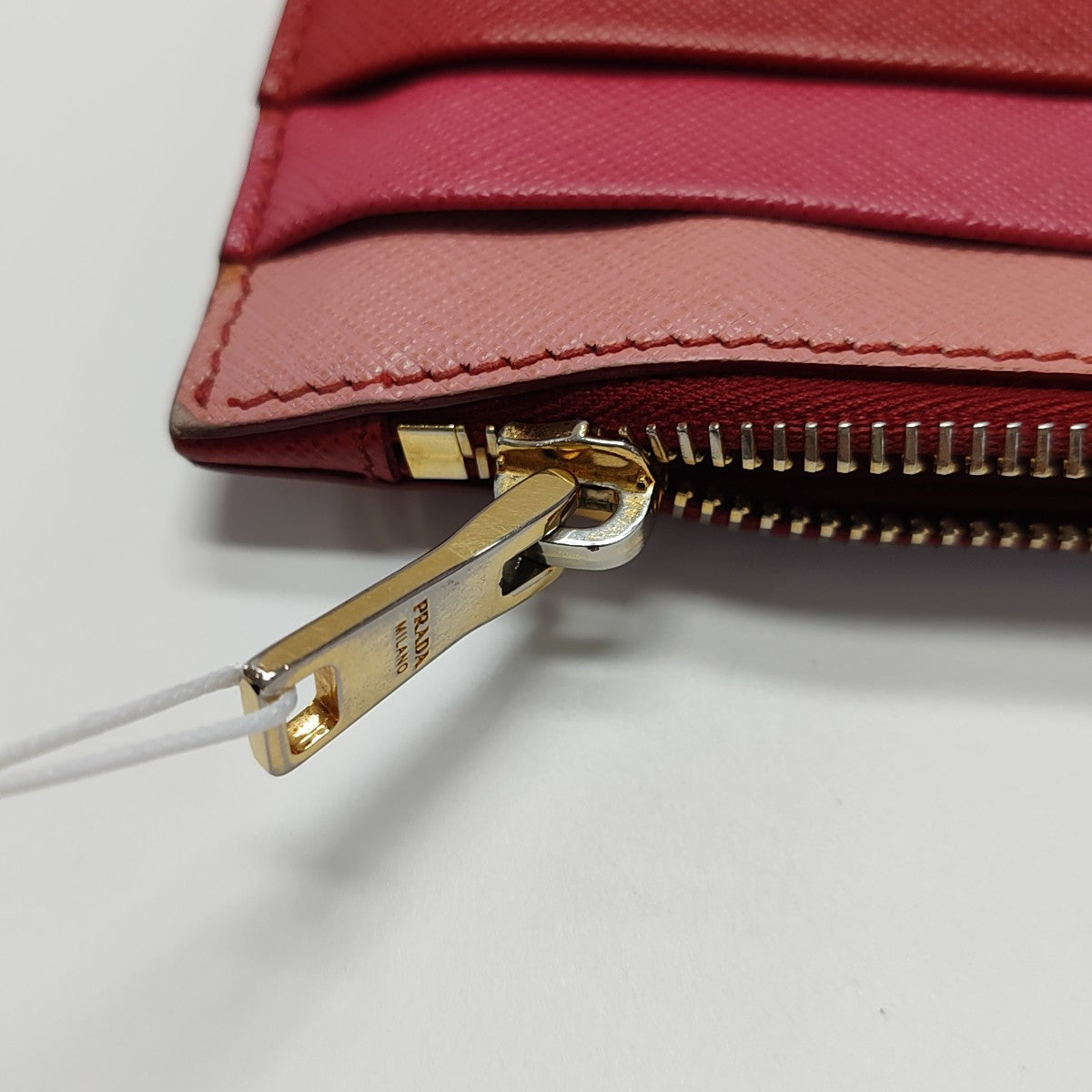 Calfskin Clutch Red