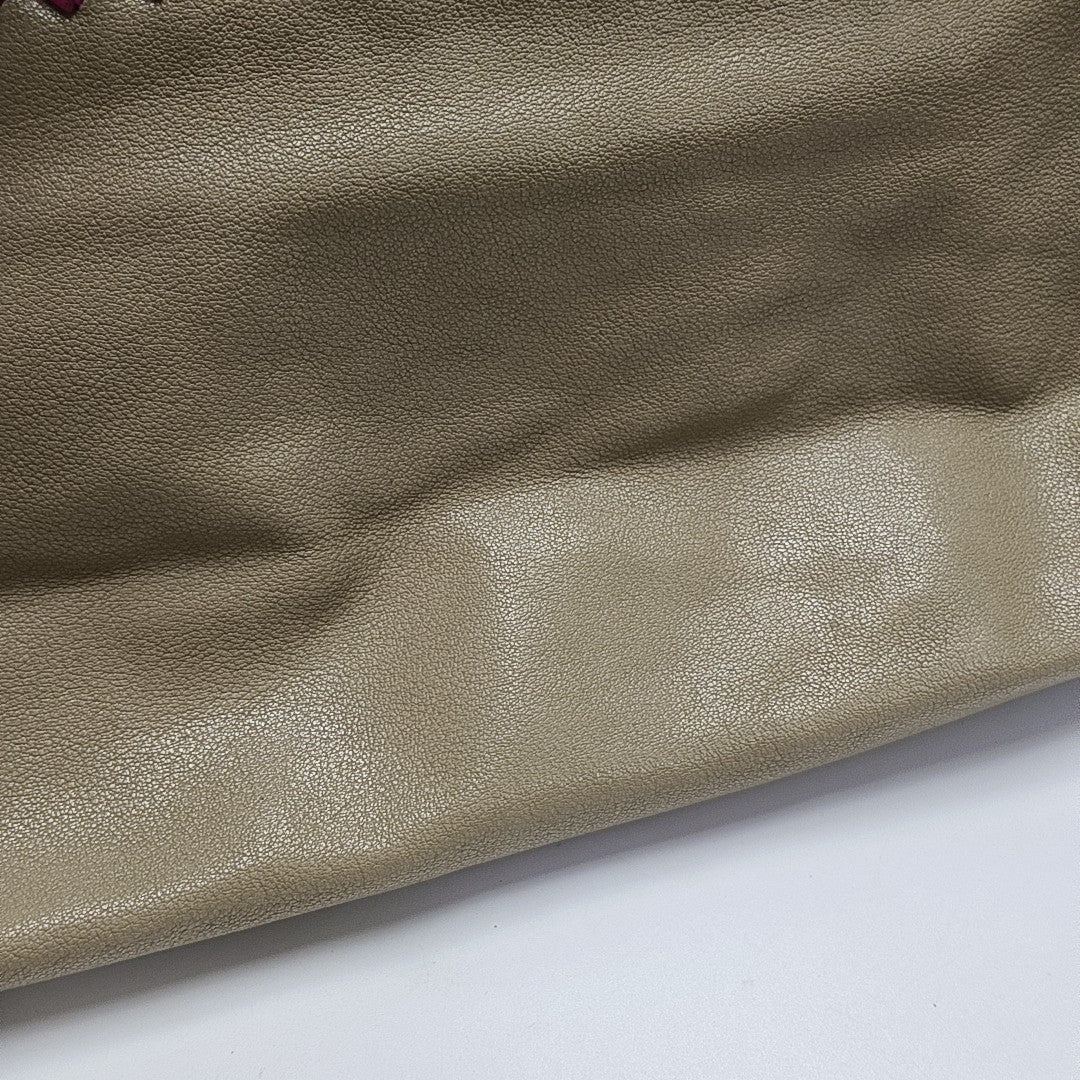 Calfskin Tote Bag Brown