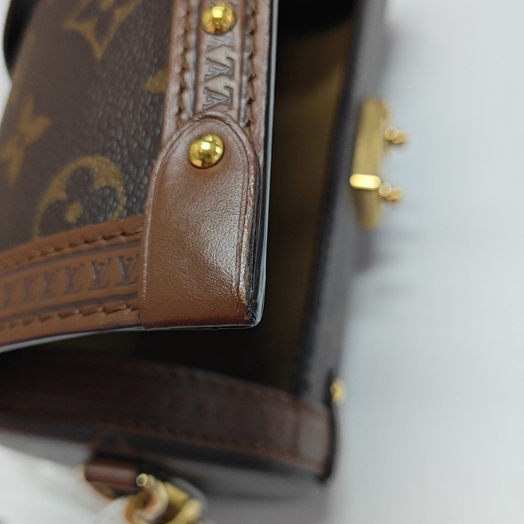 PAPILLON 19 Monogram Coated Canvas Brown