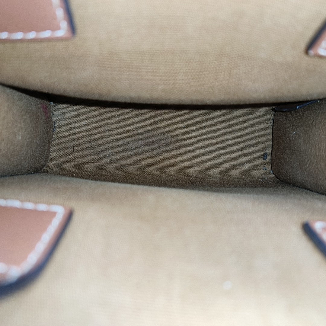 CABAS CELINE Mini Coated Canvas Brown