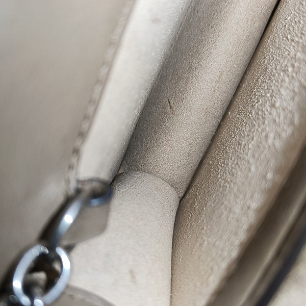 Dionysus Super Mini Monogram Coated Canvas Beige