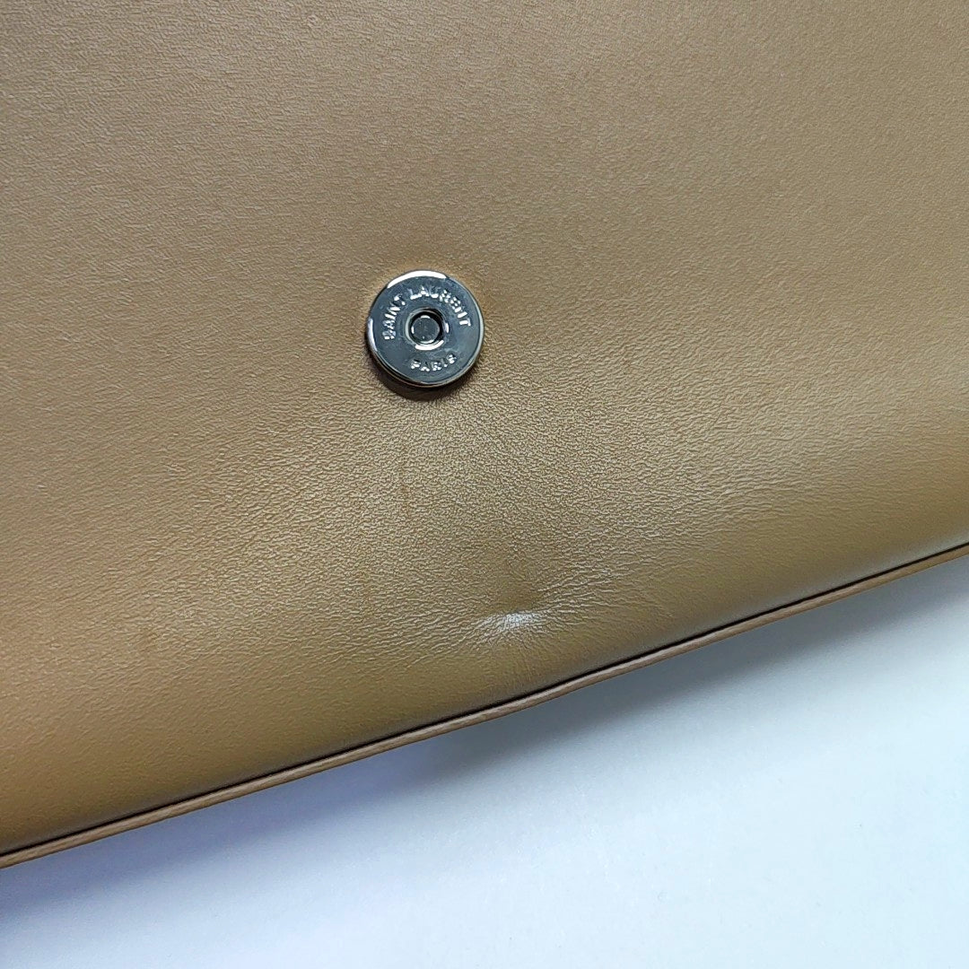 Authenticated pre-owned  KATE Calfskin Brown - Shoulder Bag at Looply