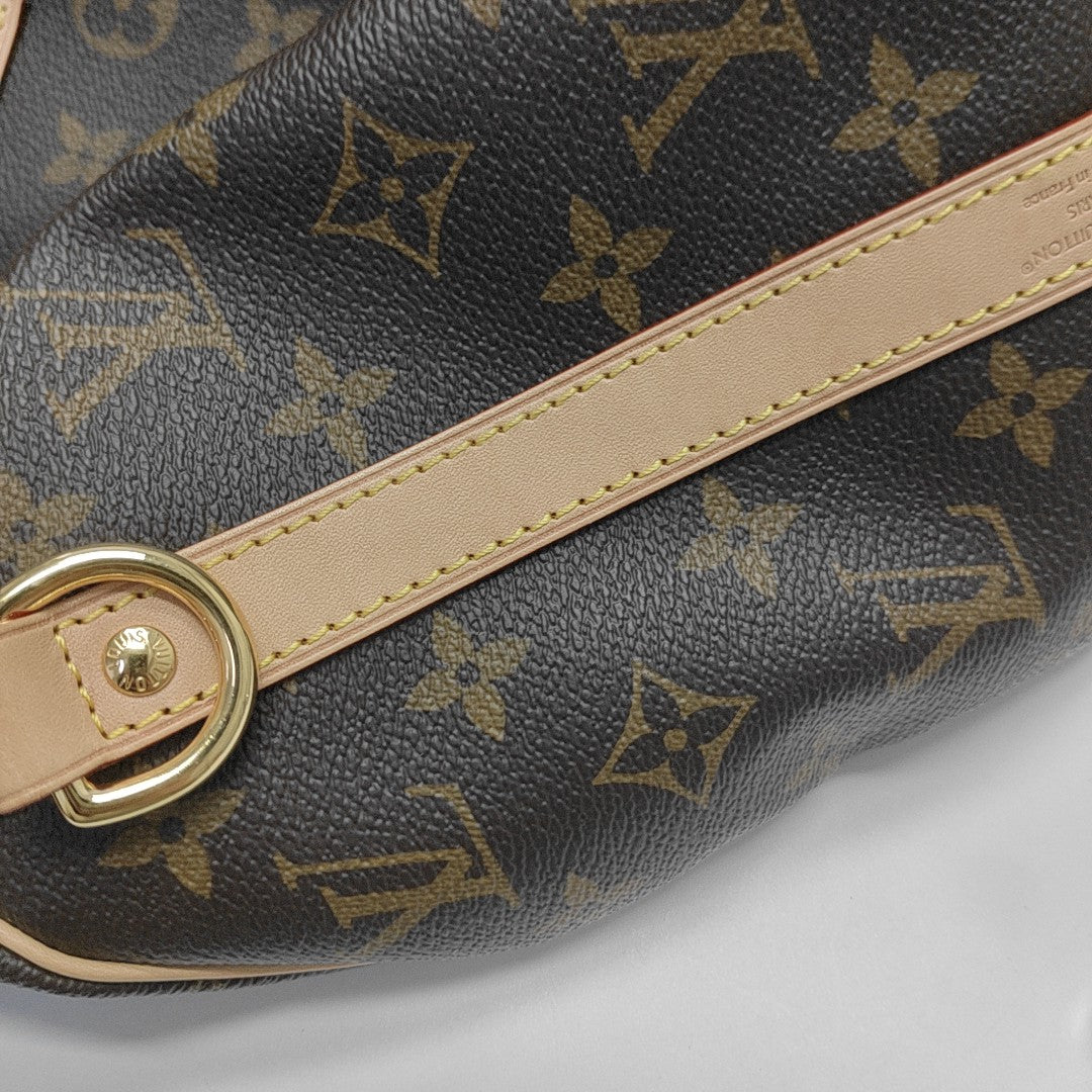 SPEEDY 25 Monogram Coated Canvas Brown