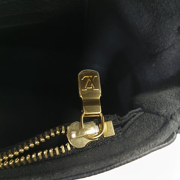 IVY Monogram Calfskin Black