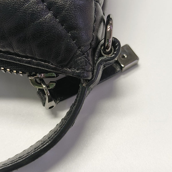 Diortravel Nomad Small Cannage Calfskin Black
