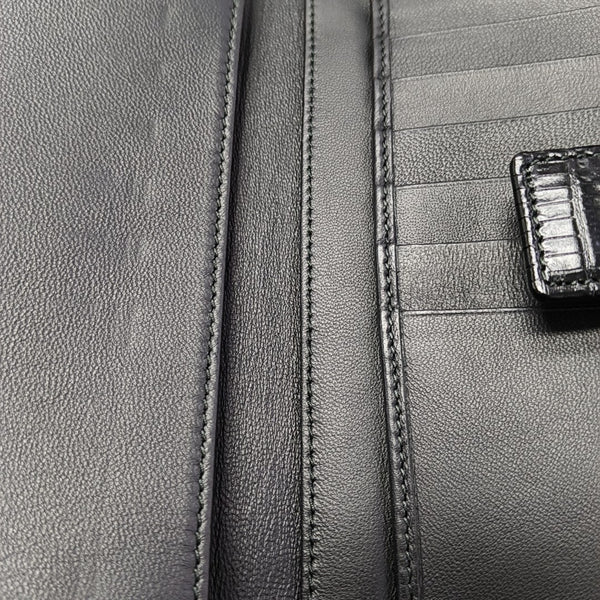 Calfskin Wallet Black