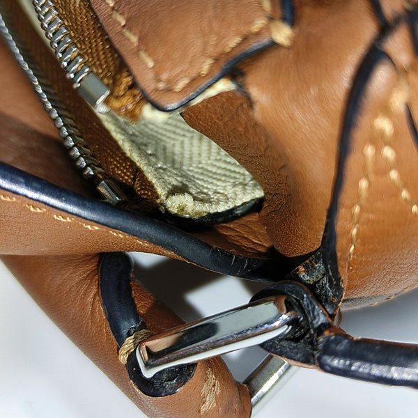Authenticated pre-owned  Puzzle Mini Calfskin Brown - Crossbody Bag at Looply
