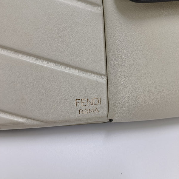 2 Pockets Calfskin White