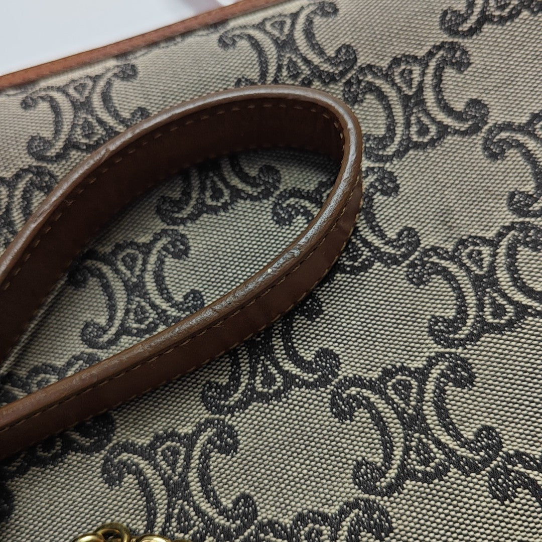 Canvas Shoulder Bag Beige