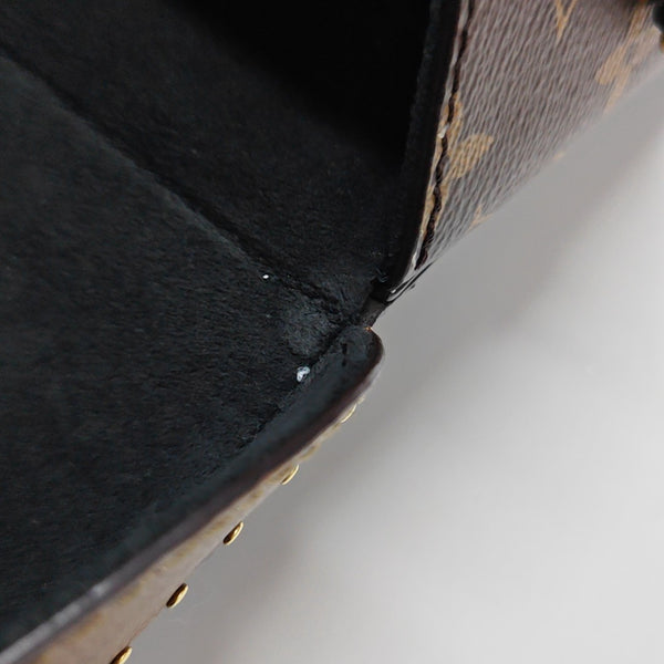 CAMERA BOX Monogram Coated Canvas Brown