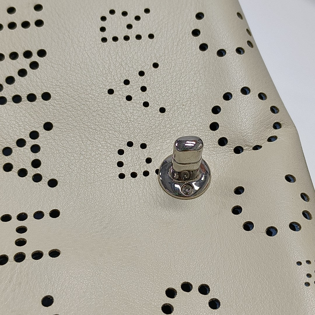 Calfskin Shoulder Bag White