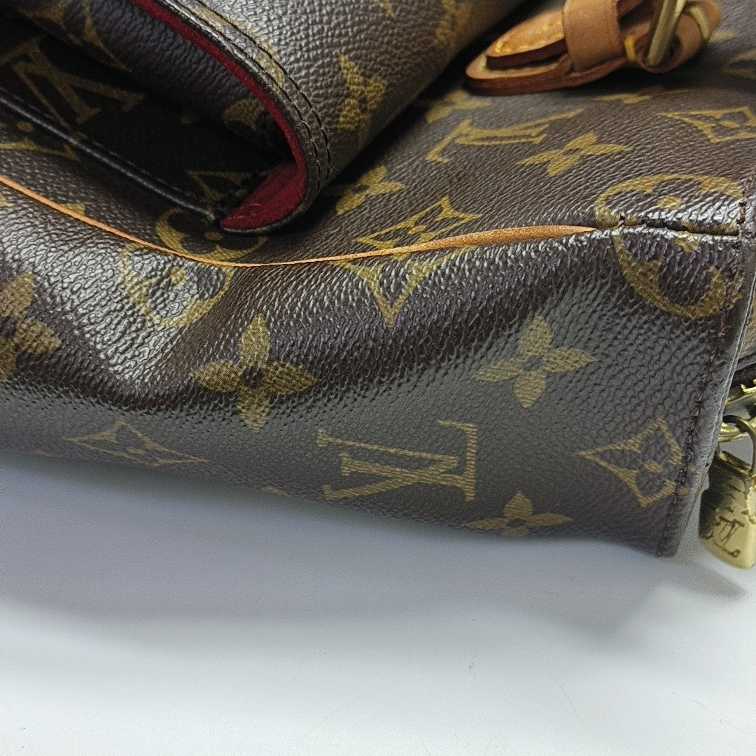 MULTIPLE Monogram Coated Canvas Brown