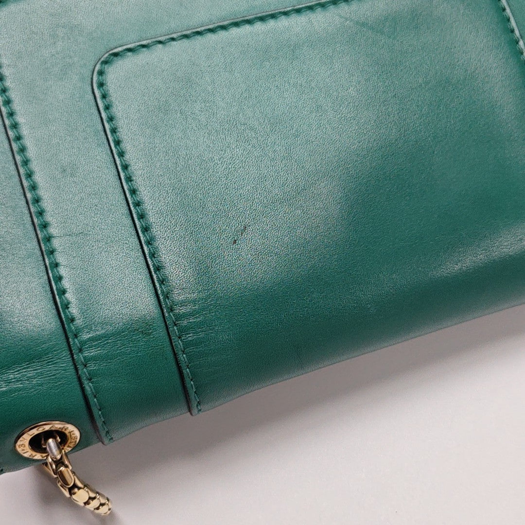 SERPENTI FOREVER Small Calfskin Green
